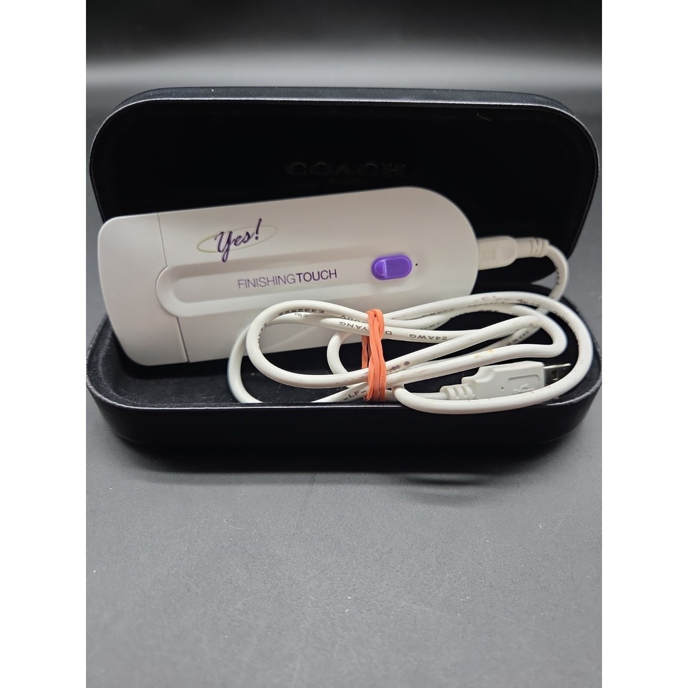 Finishing Touch YES! Women's Body Shaver Rechargeable USB LED Foil White/Purple